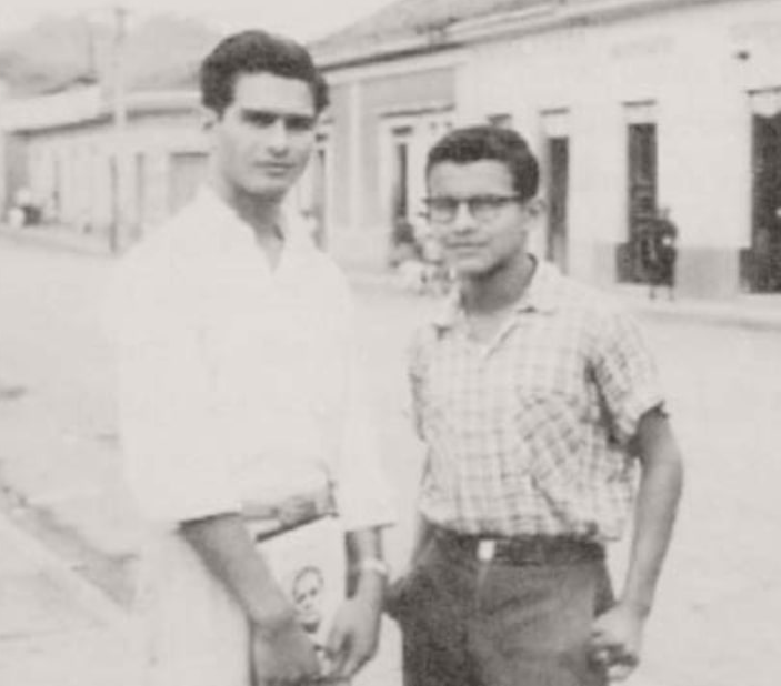 De izquierda a derecha, Francisco Buitrago y Carlos Altamirano