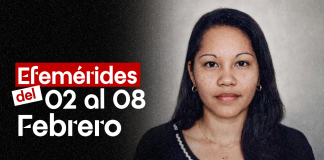 Efemérides de la lucha de nuestro pueblo del 2 al 8 Febrero